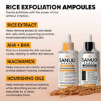 SANUO® Black & White Rice Ampoule Duo